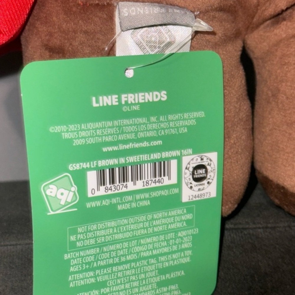 Line Friends Brown plush - Picture 3 of 3